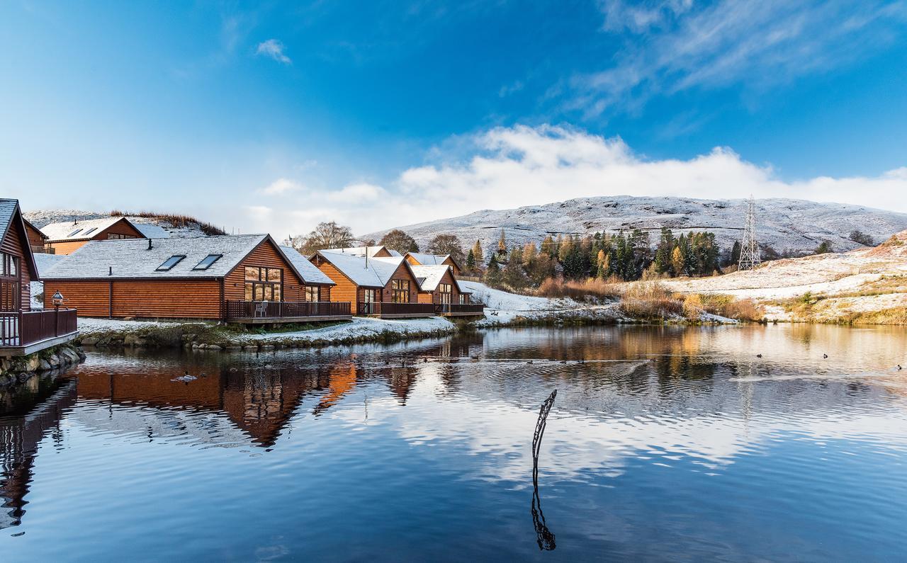 Lodge 9 Glengoulandie Lodges Aberfeldy Exterior foto